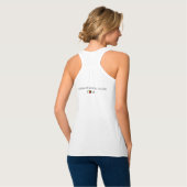 Womens Racer Back Tanktop (Volledige Achterkant)