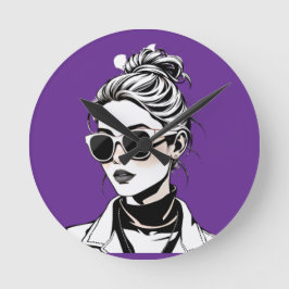 Womens Raiders - Hardlopen de wereld, meisjes stij Ronde Klok