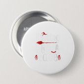Womens Resting Bruja Face Bad en Bruja Funn Ronde Button 7,6 Cm (Voorkant /achterkant)