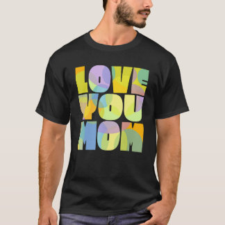 Womens Retro 60s 70s mam Grafisch T-shirt