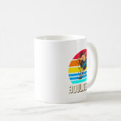 Womens Retro Bouldering Wall Smash Indoor Climbing Koffiemok (Voorkant rechts)