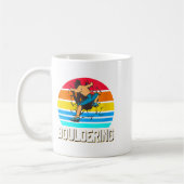 Womens Retro Bouldering Wall Smash Indoor Climbing Koffiemok (Links)