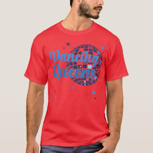 Womens  Retro Dansende Queens Bachelorette P T-shirt