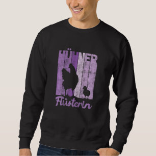 Womens Retro kippen Whisper Farmer Chicken Trui