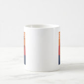 Womens Retro Shrimp Vibes Funny Marine Seafood Hum Koffiemok (Center)