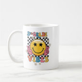 Womens Retro Welcome Back To School Teacher Boys G Koffiemok (Links)