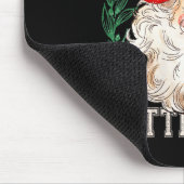 Womens Retro You Ain't Getting Funny Santa Face Ch Muismat (Hoek)