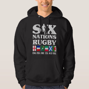 Womens Rugby 6 Nations England Frankrijk Ierland I Hoodie