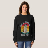Womens Saint Bernard Ma Funny St Bernard Trui (Voorkant volledig)