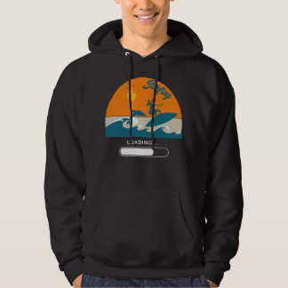 Womens Santa Cruz California Retro  Surfing Hoodie