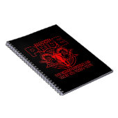 Womens Satanic Pride Satanism Pagan Goat Satan Notitieboek (Rechterzijde)