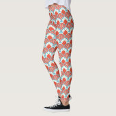 Women's Scallop Print Leggings (Links)