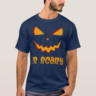 Womens Scary Halloween design broom gegraveerde po T-shirt