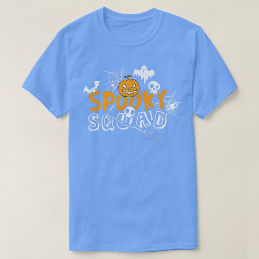 Womens Scary Halloween design hartspooky squad p T-shirt (Design voorkant)