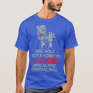 Womens Scary spooky Halloween-heksenschijf golf zo T-shirt
