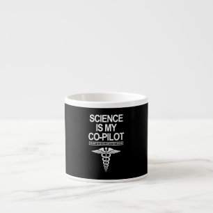 Womens Science is mijn mede-proefproject Funny Gif Espresso Kop
