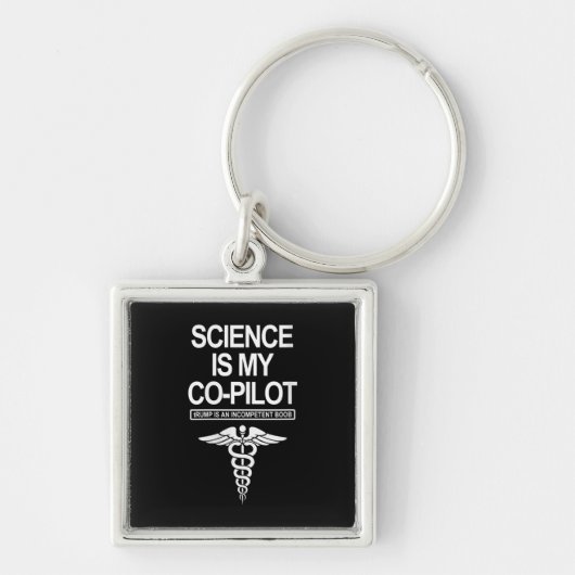 Womens Science is mijn mede-proefproject Funny Gif Sleutelhanger (Voorkant)