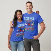 Womens Science Scientist Teacher Student VNeck T-shirt (Unisex)