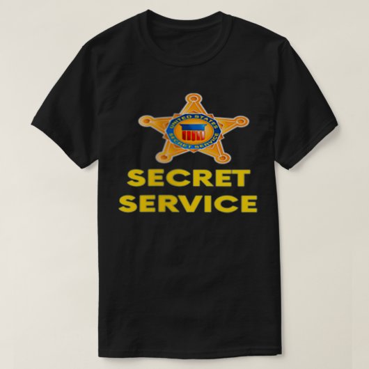 Womens SECRET SERVICE VNeck T-shirt (Design voorkant)