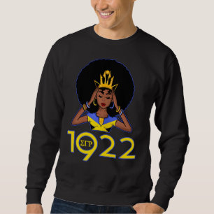 Womens Sgrho Sigma 1922 Cool Zwart Meisje Gamma Rh Trui