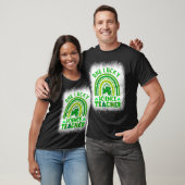 Women's Shamrock One Lucky Teacher St Patrick Day T-shirt (Unisex)