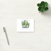 Womens Shamrock One Lucky Teacher St Patrick Post-it® Notes (Kantoor)