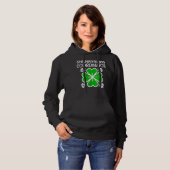 Womens Shenanigans Coordinator Funny St Patricks D Hoodie (Voorkant volledig)
