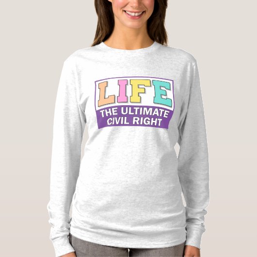 Women's shirts with a pastel design. (Voorkant)