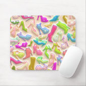 Womens Shoes Collage Muismat (Met muis)