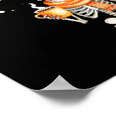 Womens Skeleton Speak Merry Christmas Waer F And H Poster (Hoek)