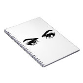Womens Sketch Eyebrows Notitieboek (Rechterzijde)