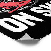 Womens Ski Funny Skiing Never Underestimate A Woma Poster (Hoek)