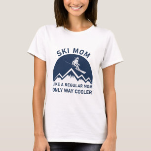 Womens Ski Ma Skiing T-shirt