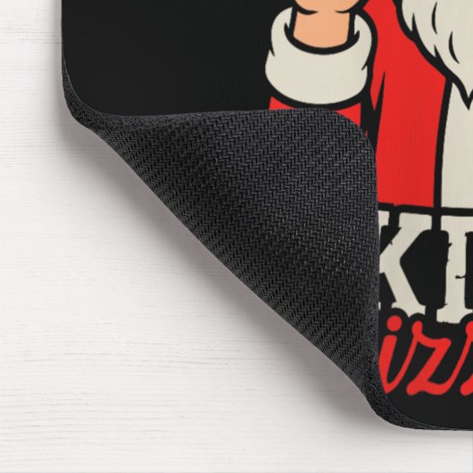 Womens Skibidi Rizzmas Christmas Rizz Santa Claus  Muismat (Hoek)