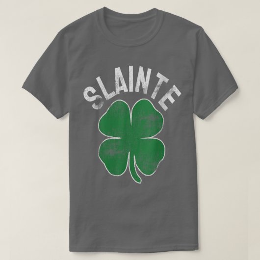 Womens Slainte Beer Drink Irish ST PATRICKS DAAG T-shirt (Design voorkant)