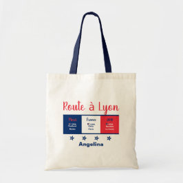 Women's Soccer Road to Lyon Merci France 2019 Vere Tote Bag