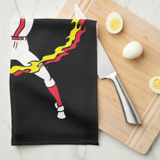 Womens Softball Pitcher Theedoek (Quarter Fold)