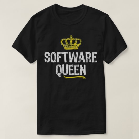 Womens Software Vrouwen Meisjes Ingenieur Ontwikke T-shirt (Design voorkant)
