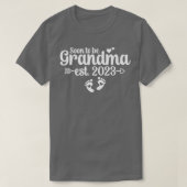 Womens Soon to be Grandma Pregnancy Announcement 2 T-shirt (Design voorkant)