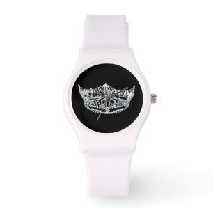Womens Sporty Crown Watch Horloge