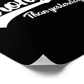 Womens Stronger Than Yesterday Motivational Insrat Poster (Hoek)