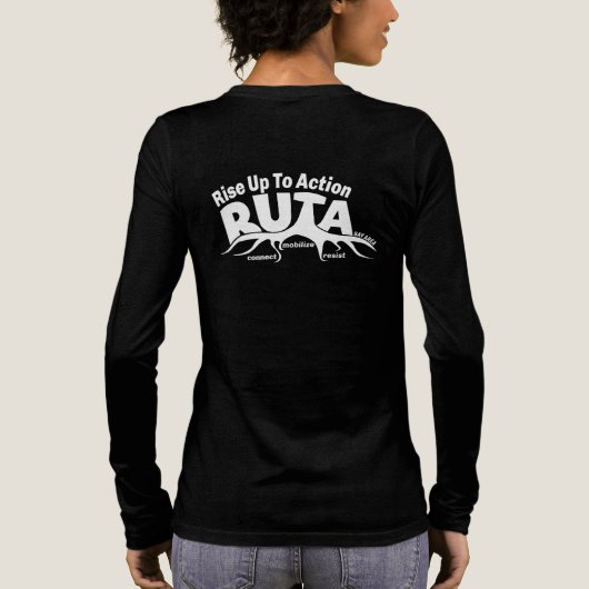 Women's Style Long-sleeved t-shirt (Achterkant)