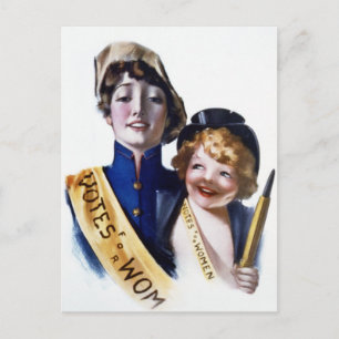 Women's Suffrage, 1915 Briefkaart