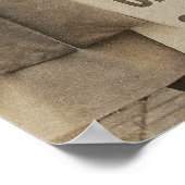 Women's Suffrage Banner in Washington DC. 1918 Poster (Hoek)