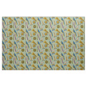 Womens Suffrage Movement Memorabilia Collage afdru Stof (Fat Quarter)