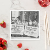 Women's Suffrage Pickets, 1917 Servet (Insitu)