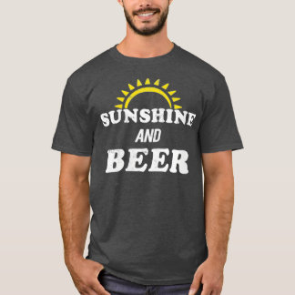 Womens Summer Drink Alcohol Drinker Sunshine en T-shirt