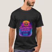 Womens SummerWeen Bash 2025 Skeleton Beach Party H T-shirt (Voorkant)