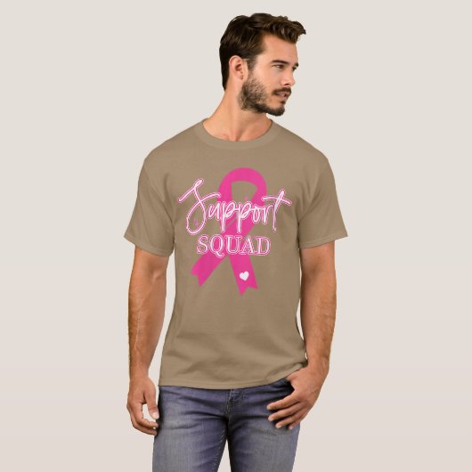Womens Support Squad Support Squad VNeck T-shirt (Voorkant volledig)