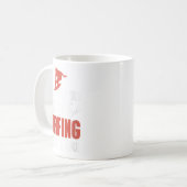 Womens Surfing Fills Your Soul Job Fills Cket Coas Koffiemok (Voorkant links)